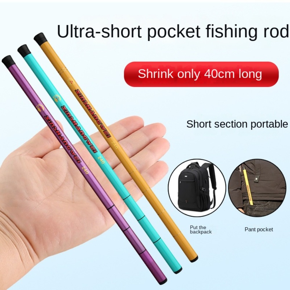 Spincast Reel - Telescopic Fishing Rod Full Kits Spincast