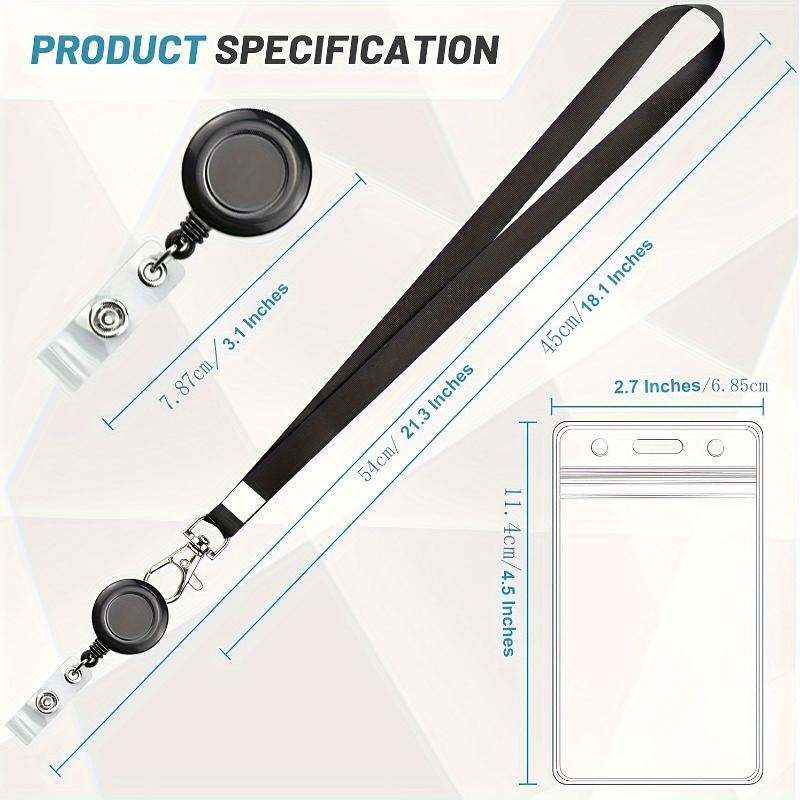 1/2/3Pcs Retractable Badge Ree - đánh giá và giá Reel Cover