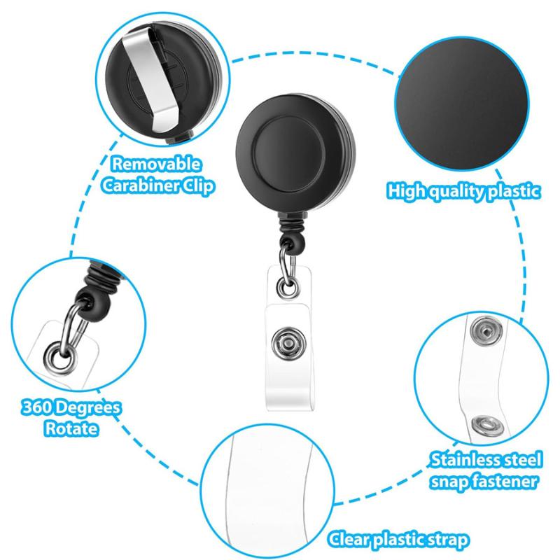 1/2/3Pcs Retractable Badge Ree - đánh giá và giá Reel Cover