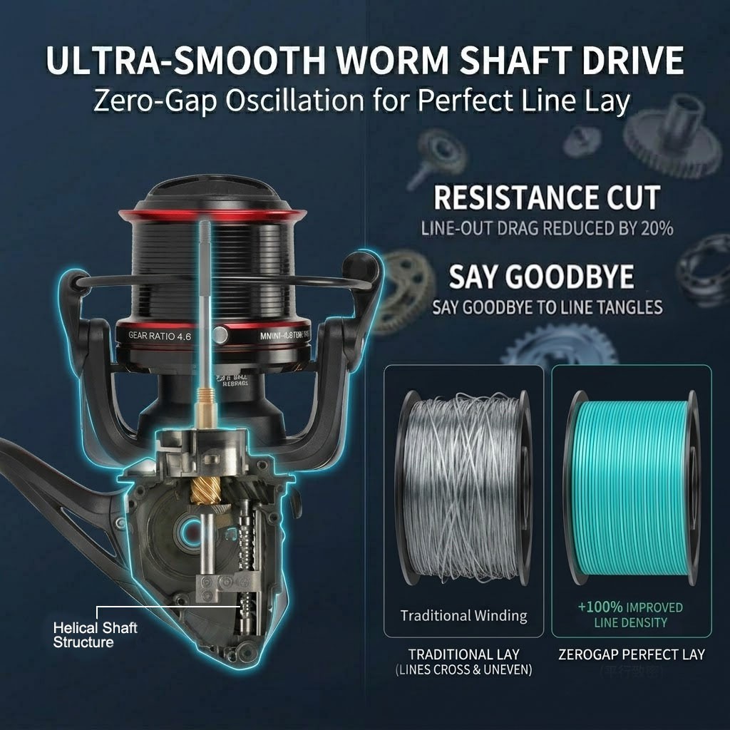 CAZULO Long Cast Spinning Reel - đánh giá và giá Surf Reel