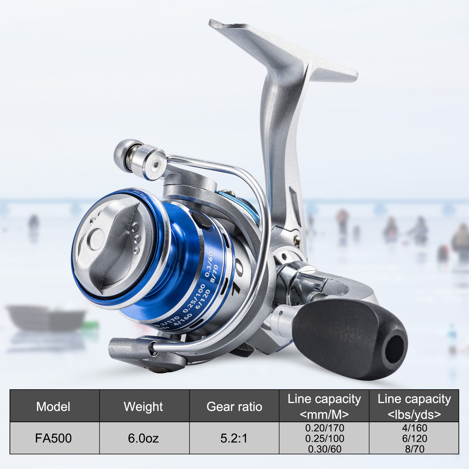 Goture New Ice Fishing Reels W - đánh giá và giá Ice Fishing Reel