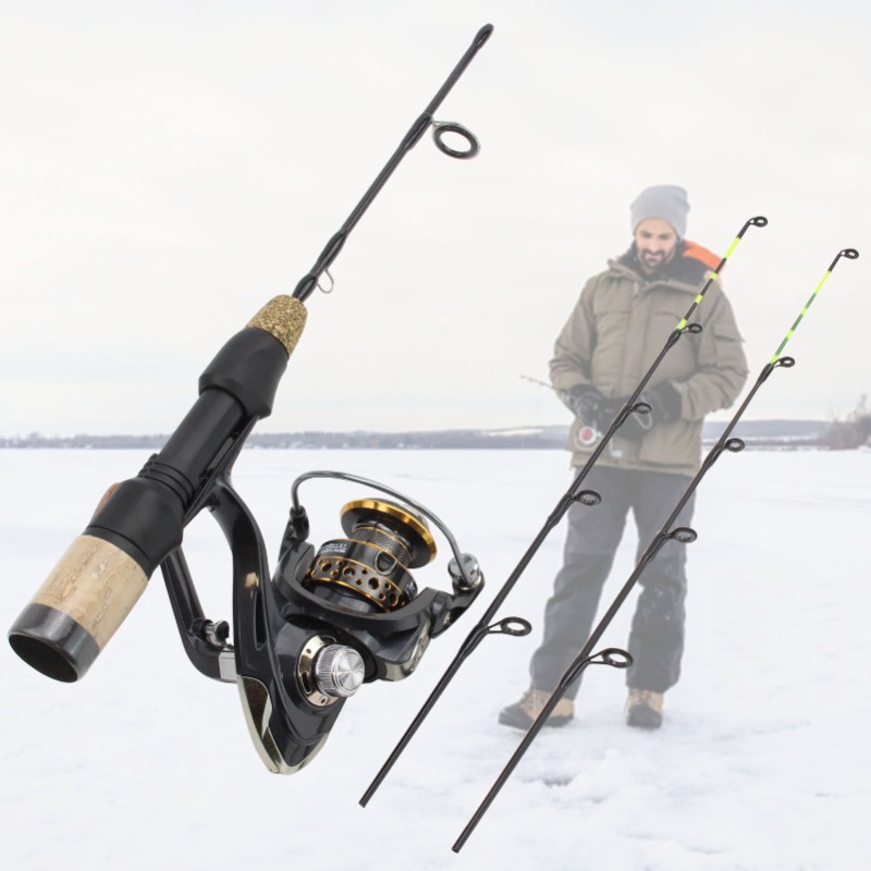 60cm 2 Tips Rod Reel Combos Wi - đánh giá và giá Ice Fishing Reel