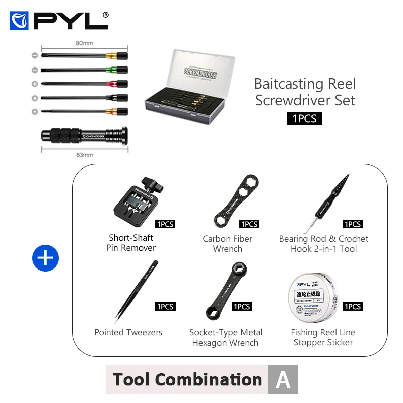 PYL Fishing Reel Modification  - đánh giá và giá Reel Repair Kit