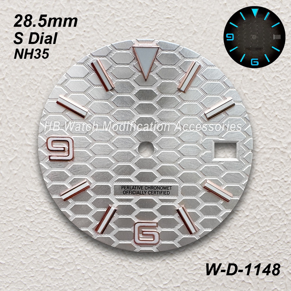 28.5mm S Logo Diving Dial Fit  - đánh giá và giá Reel Case