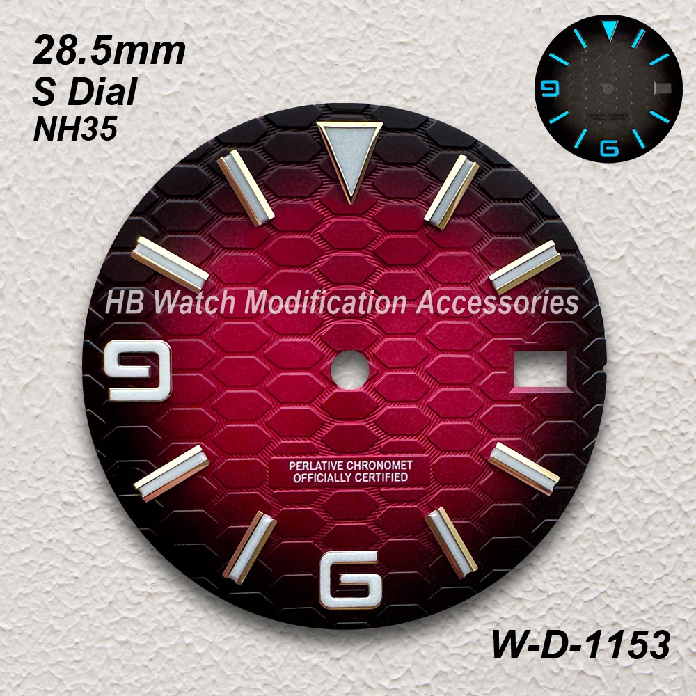 28.5mm S Logo Diving Dial Fit  - đánh giá và giá Reel Case