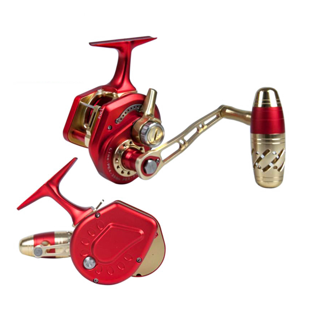 Red 70lbs Offshore 11BB Metal  - đánh giá và giá Baitcasting Reel