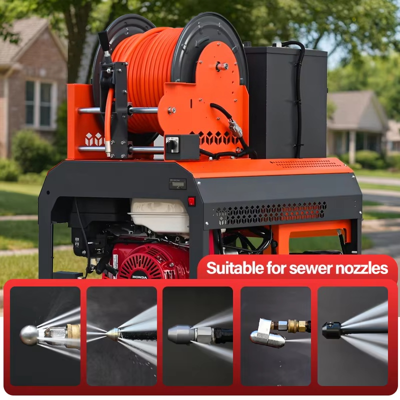 Sprayer Hose Size 5/16 Orange  - đánh giá và giá Electric Reel