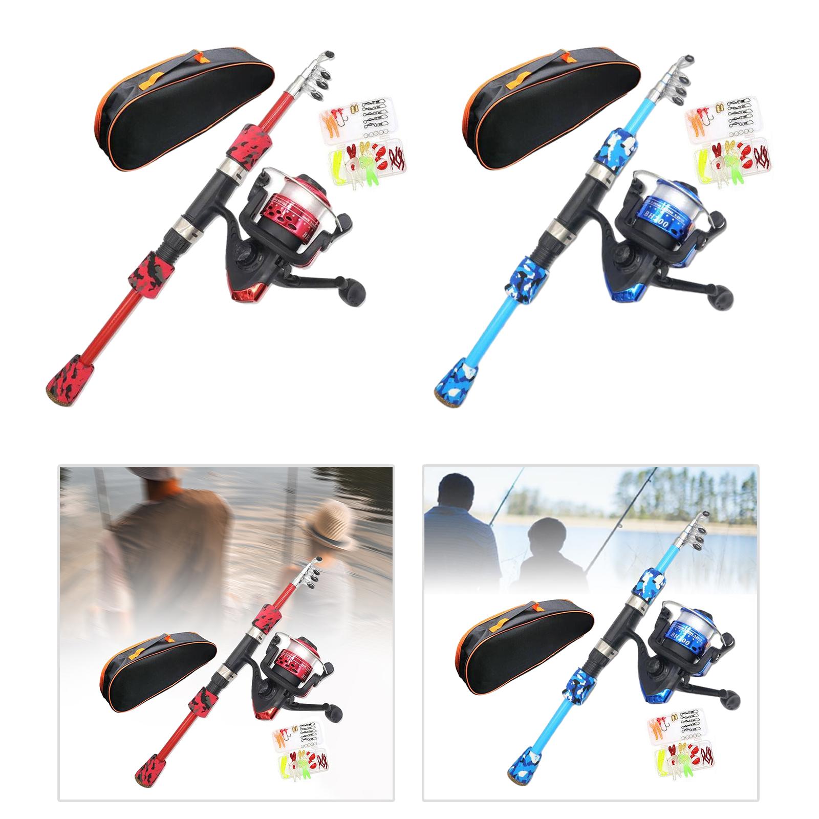 Kids Fishing Rod Set EVA Handl - đánh giá và giá Reel Bag