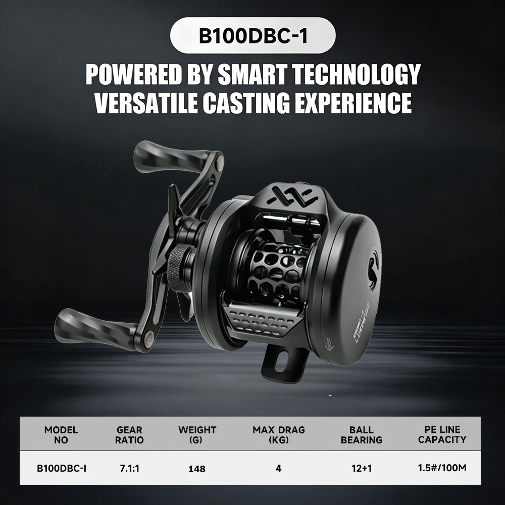 Loongze Airlite B100/B101DBC-I - đánh giá và giá Spincast Reel