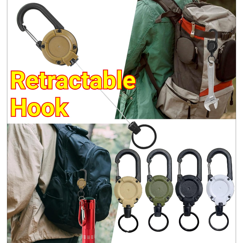 1/2/4pcs Extendable Retractabl - đánh giá và giá Reel Bag