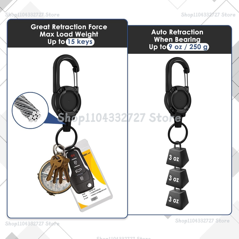 1/2/4pcs Extendable Retractabl - đánh giá và giá Reel Bag